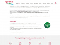 hotelgeranio.ch Webseite Vorschau