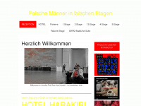 hotelharakiri.de Webseite Vorschau