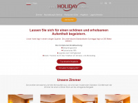 hotelholiday.ch Webseite Vorschau