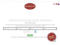 hotelmuseum.at Webseite Vorschau