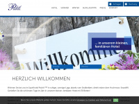 hotelpechtl.at Webseite Vorschau
