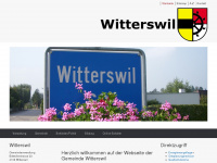 witterswil.ch Webseite Vorschau