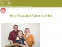 hotelraben.ch Webseite Vorschau
