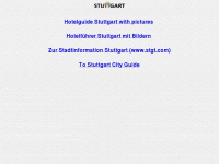 hotels-stuttgart-online.de Webseite Vorschau