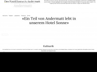 hotelsonneandermatt.ch Thumbnail