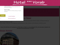hotelvorab.ch Webseite Vorschau