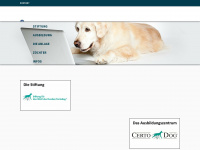 certodog.ch Webseite Vorschau