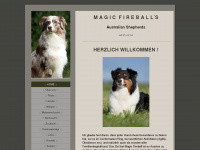 magic-fireball.de Webseite Vorschau