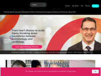 physiology.org Webseite Vorschau