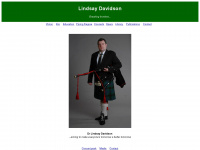 lindsaydavidson.co.uk Webseite Vorschau