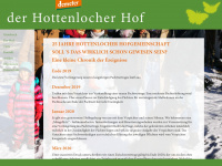 hottenlocherhof.de Webseite Vorschau
