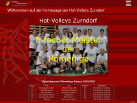 hotvolleyszurndorf.at Webseite Vorschau