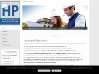 hp-baumanagement.de Webseite Vorschau