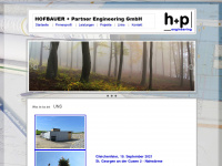 hp-engineering.at Webseite Vorschau