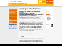 keilrahmen-b2b.de Webseite Vorschau