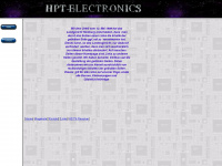 hpt-electronics.de Webseite Vorschau
