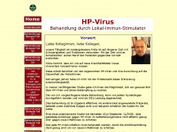 hpv-infos.de Webseite Vorschau