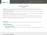 hs-bau.at Webseite Vorschau