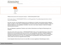 hs-executivesearch.de Webseite Vorschau