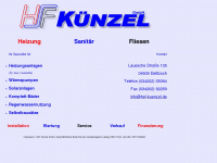 hsf-kuenzel.de Webseite Vorschau