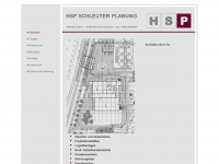 hsp-planung.de Webseite Vorschau