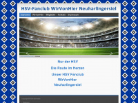 hsv-fanclub-wirvonhier.de Webseite Vorschau