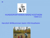 hsv-kostheim.de Webseite Vorschau