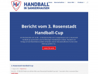 hsv-sangerhausen.de Webseite Vorschau