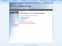 hsz-arbeitskleider.ch Webseite Vorschau