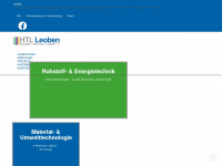 htl-leoben.at Webseite Vorschau