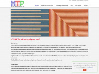 htp.ch Webseite Vorschau