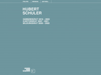 hubert-schuler.ch Webseite Vorschau