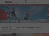 hubertus-ischgl.at Webseite Vorschau