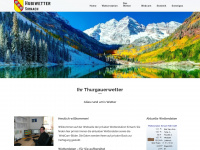 hubiwetter-sirnach.ch Webseite Vorschau