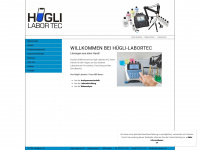 huegli-labortec.ch Webseite Vorschau