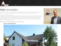 huels-immobilien.de Webseite Vorschau
