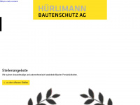 huerlimann-bautenschutz.ch Webseite Vorschau