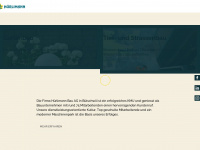 huerlimannbau.ch Webseite Vorschau