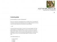 huf-in-balance.de Webseite Vorschau