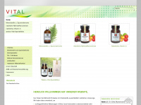 vital.co.at Webseite Vorschau