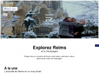 reims-tourisme.com Webseite Vorschau
