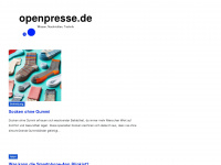 openpresse.de Webseite Vorschau
