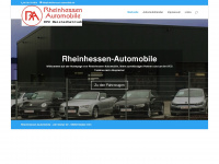 rheinhessen-automobile.de Webseite Vorschau
