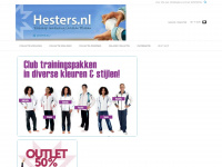 hesters.nl Webseite Vorschau