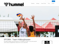 hummel-sportswear.de Webseite Vorschau