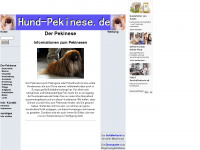 hund-pekinese.de Webseite Vorschau