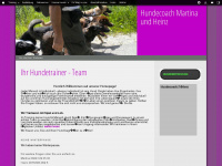 hundecoach.co.at Webseite Vorschau