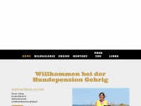 hundepension-gehrig.ch Webseite Vorschau