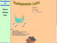hundepension-lolita.de Webseite Vorschau