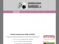 hundeplus.ch Webseite Vorschau